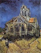 The Church at Auvers sur Oise Vincent Van Gogh